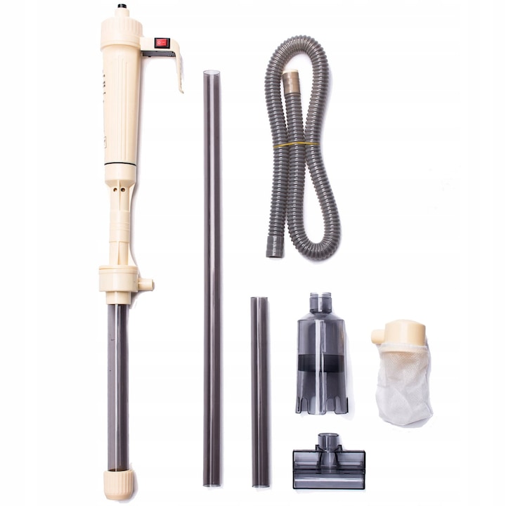 Aspirator 3in1 pentru acvariu, Jeneca, Multicolor