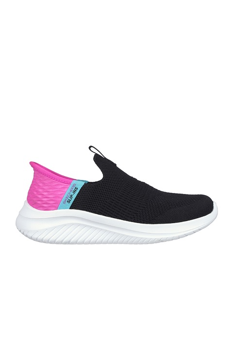 Skechers, Ultra Flex 3.0 Slip-Ins sneaker, Fekete/Fukszia