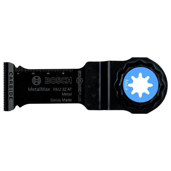 Panza pentru fierastrau multicutter, Bosch PAIZ 32 AT, MetalMax Starlock Plus