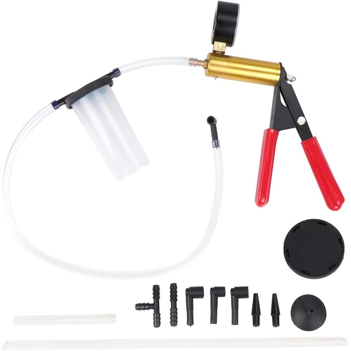 Pompa testare vid auto, Sunmostar, Otel/ Plastic, Multicolor