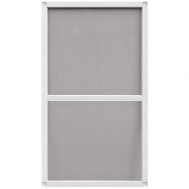 Szúnyogháló alumínium ajtókerettel, fehér, 100x210 cm