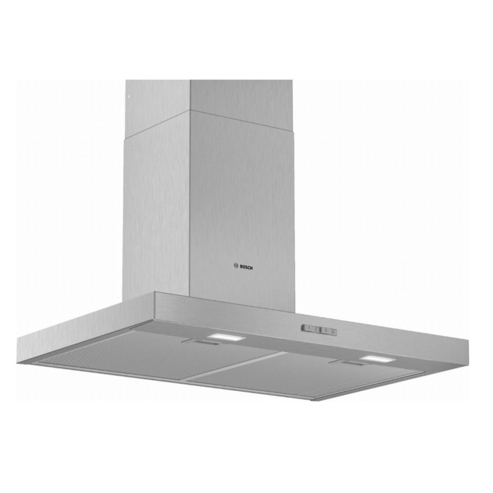 Декоративен аспиратор за вграждане, Bosch Series 2 DWB76BC50, 1 мотор, 590 m³/h, L 75 cm, 70 dB, Неръждаема стомана