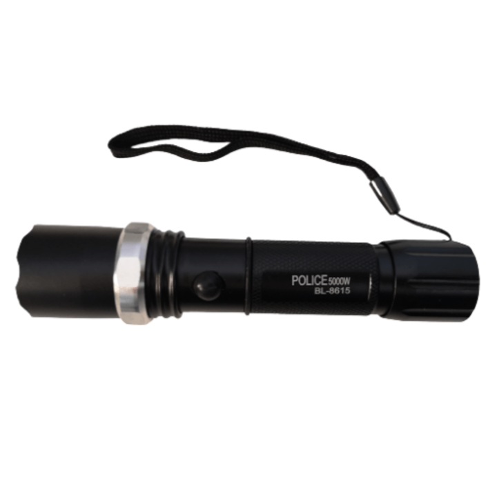 Lámpa Digital One SP00854, BTL-800, Kézi, Erőteljes, Újratölthető akkumulátorral, 2 töltési mód, Aljzatból és 12V