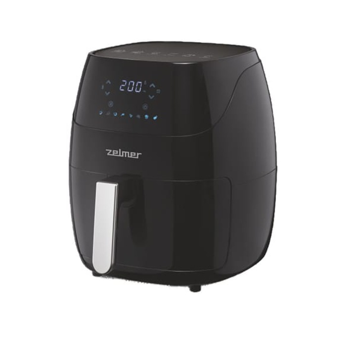 Фритюрник ZELMER ZAF5500B, 5л, 1500W, черно-сребрист