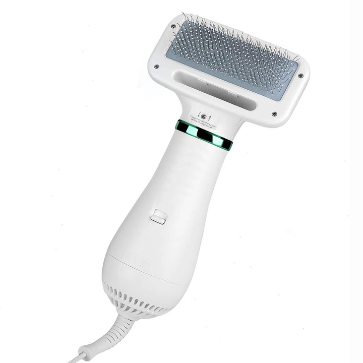 Perie cu uscator 2 in 1 M631, pentru animale, 2 trepte