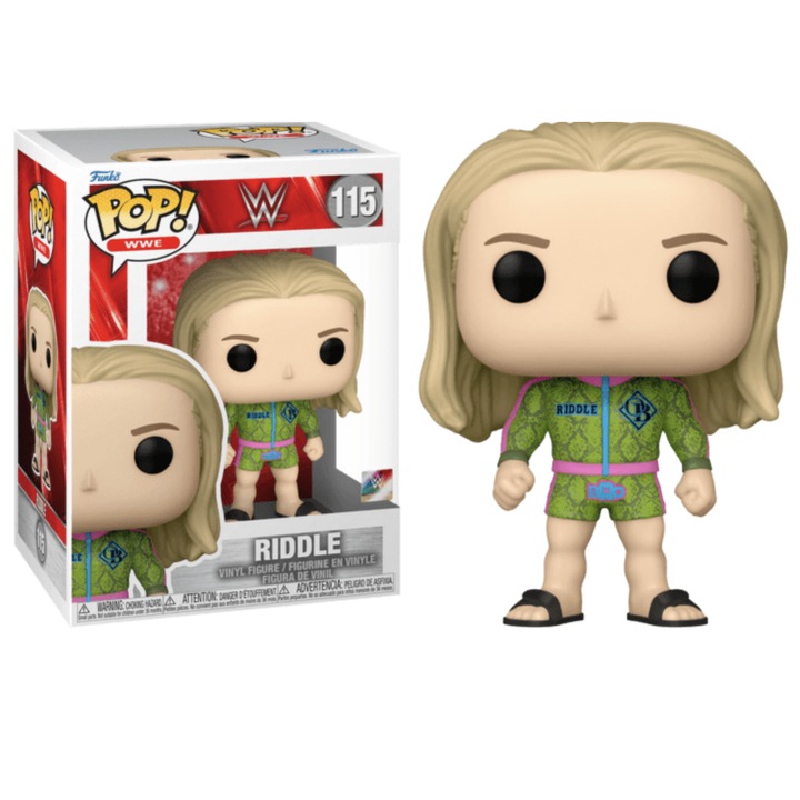 Figura, Funko Pop! Wwe Matt Riddle 115,10cm