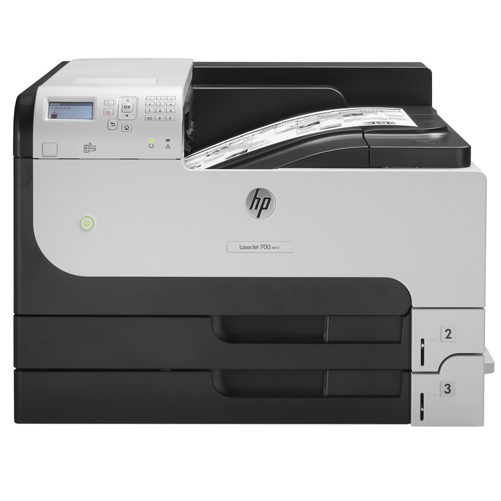 Imprimanta laser alb-negru HP LaserJet Enterprise 700 M712dn, A3