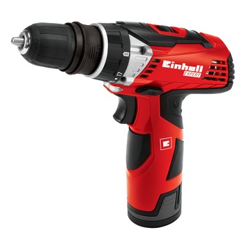 Masina de gaurit si insurubat (bormasina) cu 2 acumulatori Li-Ion Einhell TE-CD 12 X-Li, 12 V, 1.3 Ah, 1300 RPM + Accesorii Masina de gaurit si insurubat (bormasina) cu 2 acumulatori Li-Ion Einhell TE-CD 12 X-Li, 12 V, 1.3 Ah, 1300 RPM + Accesorii