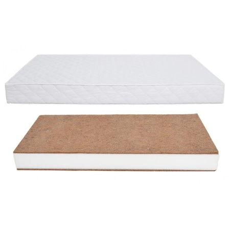 Saltea cu husa detasabila din microfibra Nichiduta Cocos Comfort + 120x60x12 cm
