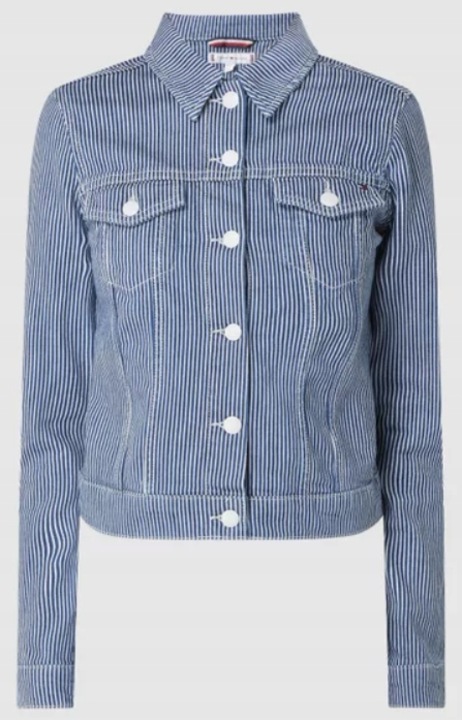 Jacheta, Tommy Hilfiger, Denim, Albastru, Albastru