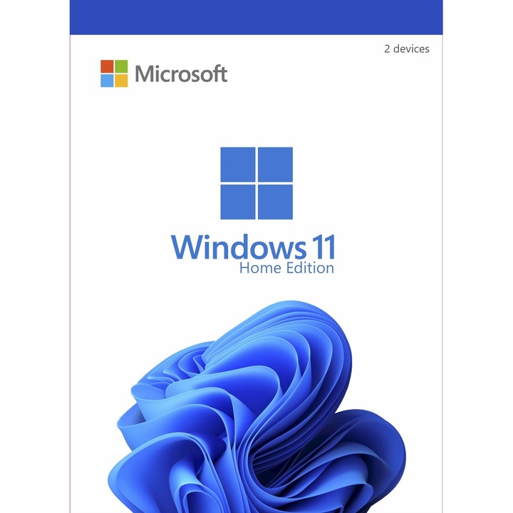 Microsoft Windows 11 Home Retail лиценз, 2 устройства