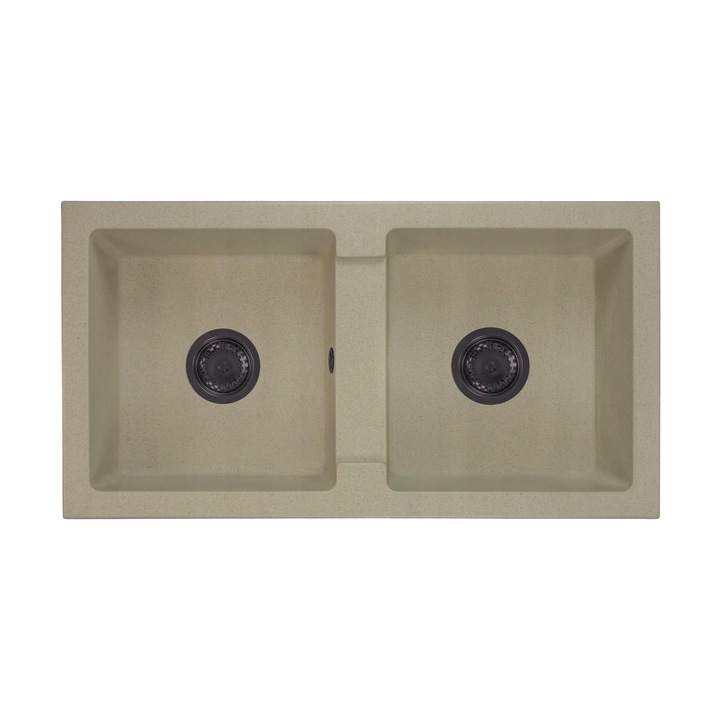 Chiuveta bucatarie, BRADO, Granit, 161 x 356 x 820mm, Bej