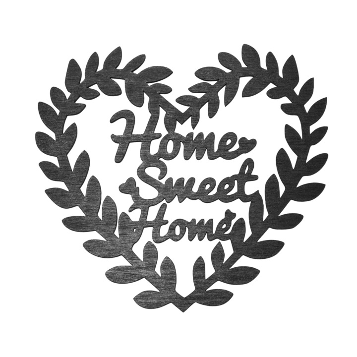 Decoratiune Home Sweet Home 25x23