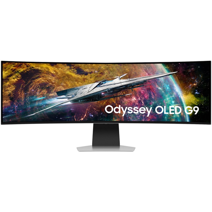 Samsung Odyssey OLED G9 LS49CG950SUXDU Hajlított monitor, 49", HDR10+, 240 Hz, FreeSync Premium Pro