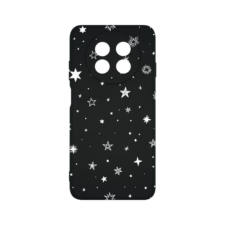 Силиконов калъф BestCase за Huawei nova Y91, Stars, SLIM 1.2MM, Microfiber interior, Premium Soft Liquid Silicone, PB 143