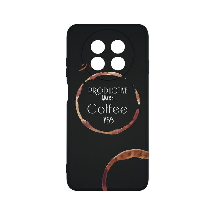 Силиконов калъф BestCase за Huawei nova Y91, Coffee, SLIM 1.2MM, Microfiber interior, Premium Soft Liquid Silicone, PB 33