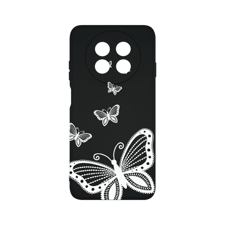 Силиконов калъф BestCase за Huawei nova Y91, Flowers, SLIM 1.2MM, Microfiber interior, Premium Soft Liquid Silicone, PB 79