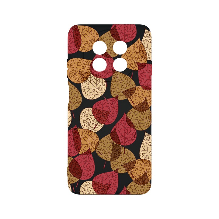 Силиконов калъф BestCase за Huawei nova Y91, Feathers Autumn, SLIM 1.2MM, Microfiber interior, Premium Soft Liquid Silicone, PB 98