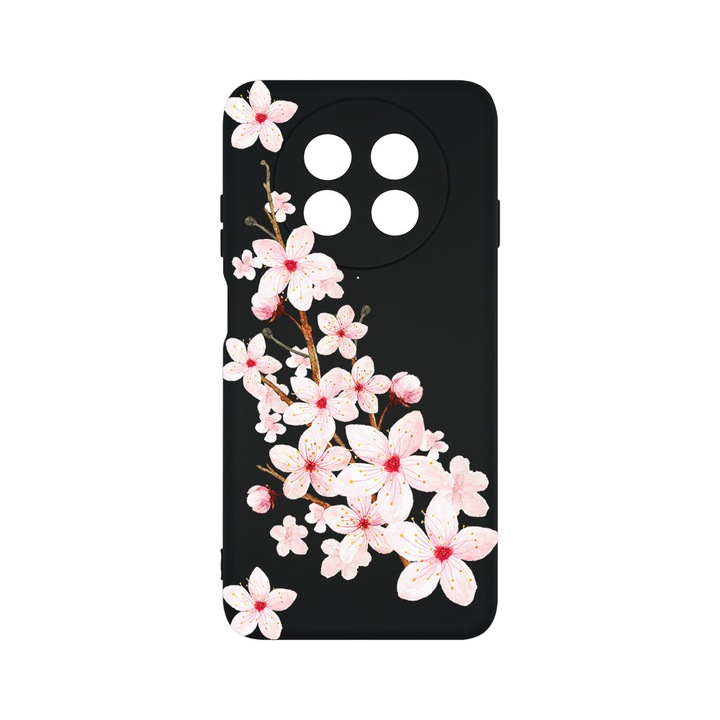 Силиконов калъф BestCase за Huawei nova Y91, Spring Flower, SLIM 1.2MM, Microfiber interior, Premium Soft Liquid Silicone, PB 62