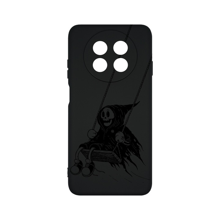 Силиконов калъф BestCase за Huawei nova Y91, Death Swinging, SLIM 1.2MM, Microfiber interior, Premium Soft Liquid Silicone, PB 1063