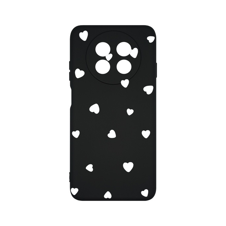 Силиконов калъф BestCase за Huawei nova Y91, Heart Pattern, SLIM 1.2MM, Microfiber interior, Premium Soft Liquid Silicone, PB 1041