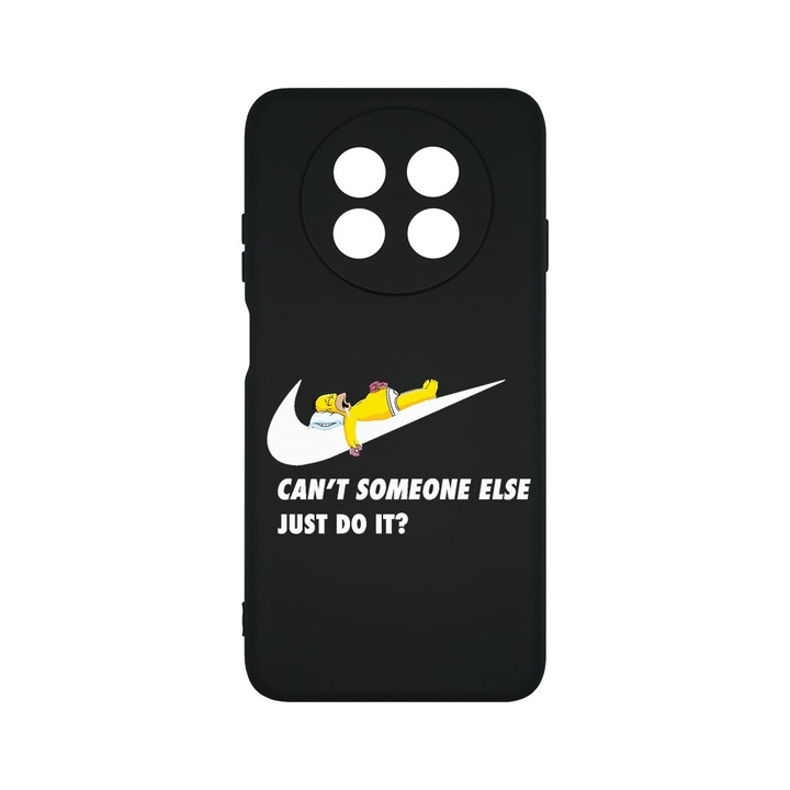 Силиконов калъф BestCase за Huawei nova Y91, Simpson Just Do It, SLIM 1.2MM, Microfiber interior, Premium Soft Liquid Silicone, PB 751