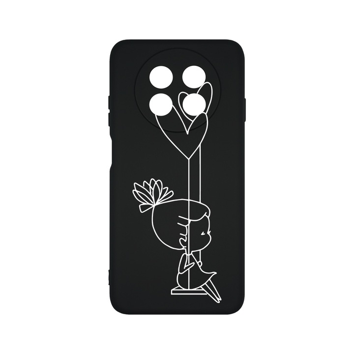 Силиконов калъф BestCase за Huawei nova Y91, My Little Girl, SLIM 1.2MM, Microfiber interior, Premium Soft Liquid Silicone, PB 1050