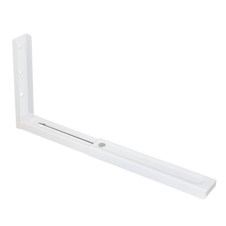 Set console extensibile pentru cuptor microunde 22xx30-46 cm Otel Alb