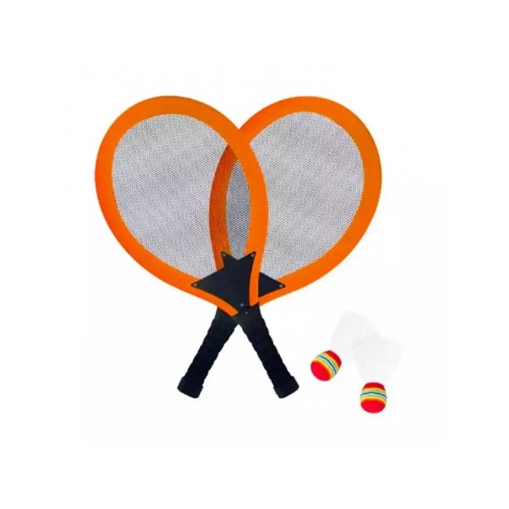 Set rachete badminton cu lumini AliBibi