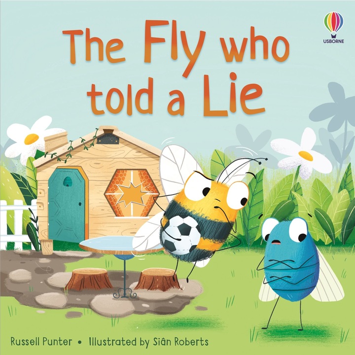 Carte pentru copii, Usborne, The Fly who Told a Lie, 2+ ani