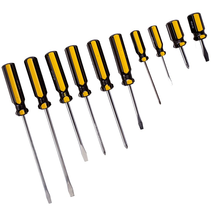 Csavarhúzó készlet - 10 db