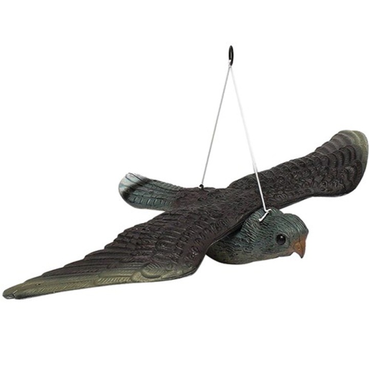 Sperietoare din plastic tip Soim pentru alungarea pasarilor nedorite, 51x34x8 cm