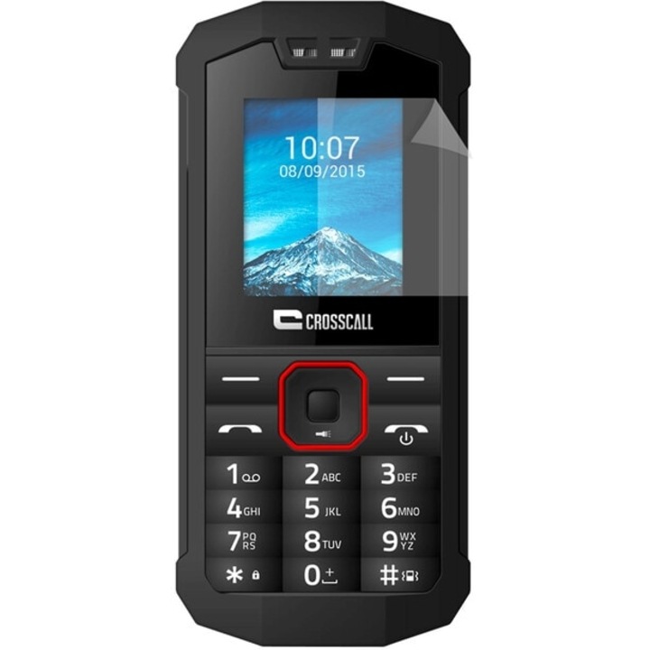 Мобилен телефон Crosscall, Spider X1, Dual SIM, Удароустойчив, Водоустойчив, Черен