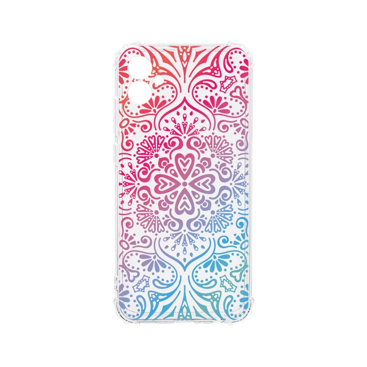 Силиконов калъф BestCase за Samsung Galaxy F04 / Galaxy M04 / Galaxy A04e, Mandala Color, 1.5MM Anti Shock, AS 72