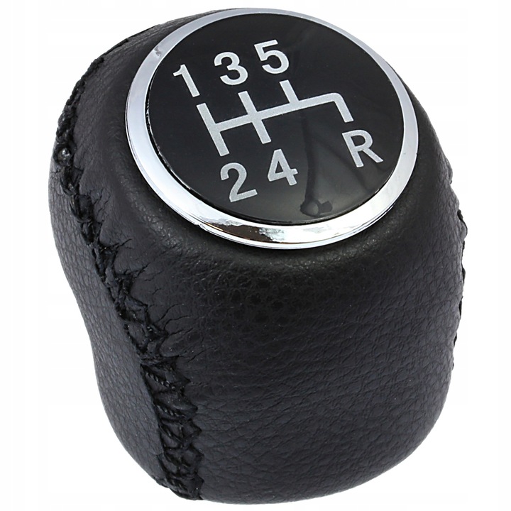 Топка за скоростен лост ME Premium, Fiat Grande Punto 05-, Кожа, 6 скорости