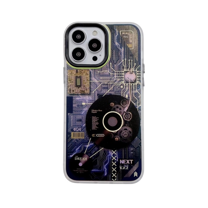 Husa telefon, TPU, Pentru iPhone 14 Pro, Violet