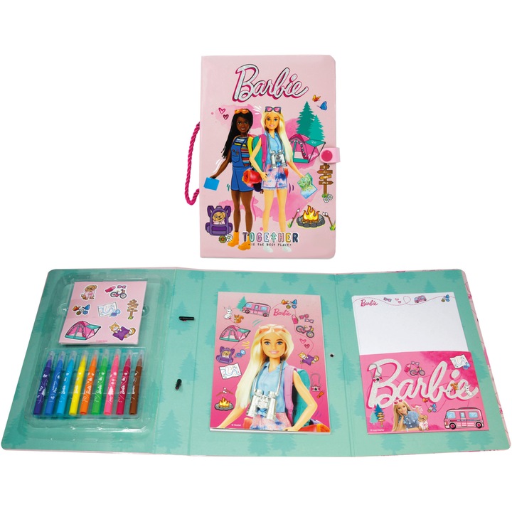 Комплект Travel Notebook Barbie, 24 части