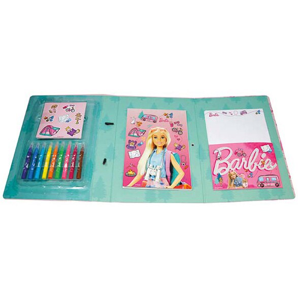 Barbie Notebook Label Racket Set Travel Notebook Barbie, 24 piese - eMAG.ro