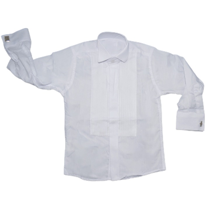 Тениска с дълъг ръкав за момче LA Kids 1751, бяла 99518