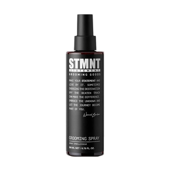 Spray Multifunctional Stmnt Nomad Barber‘s Collection, cu carbune activ, curatare delicata si eficienta, 200 ml