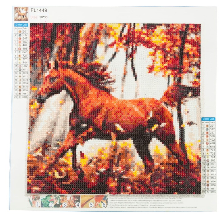 Set artizant broderie diamant, ZakupyTv, Multicolor