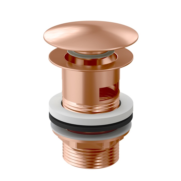 Сифон за мивка, Granitan, Месинг, Златист