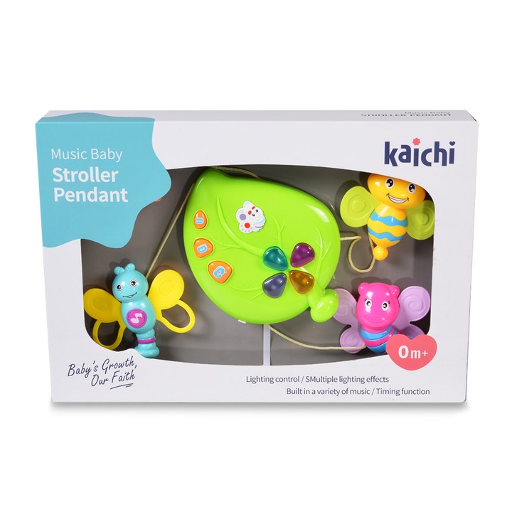 Висулка За Количка Kaichi, многоцветна, 1 година +