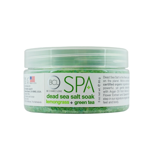 Sare de baie BCL SPA cu Lemongrass si Ceai verde 90 g