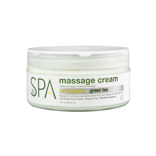 Crema masaj BCL SPA cu Lemongrass si Ceai Verde 250 g
