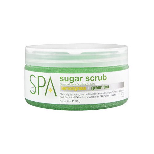 Scrub BCL SPA cu Lemongrass si Ceai Verde 230 g