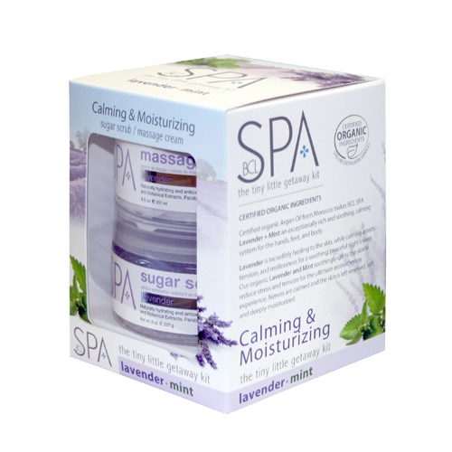 Set Cadou BCL SPA cu Lavanda si Menta 230 g