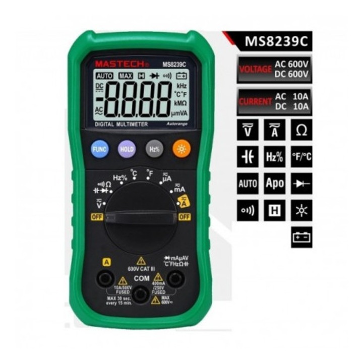 Мултимер Mastech MS8239A