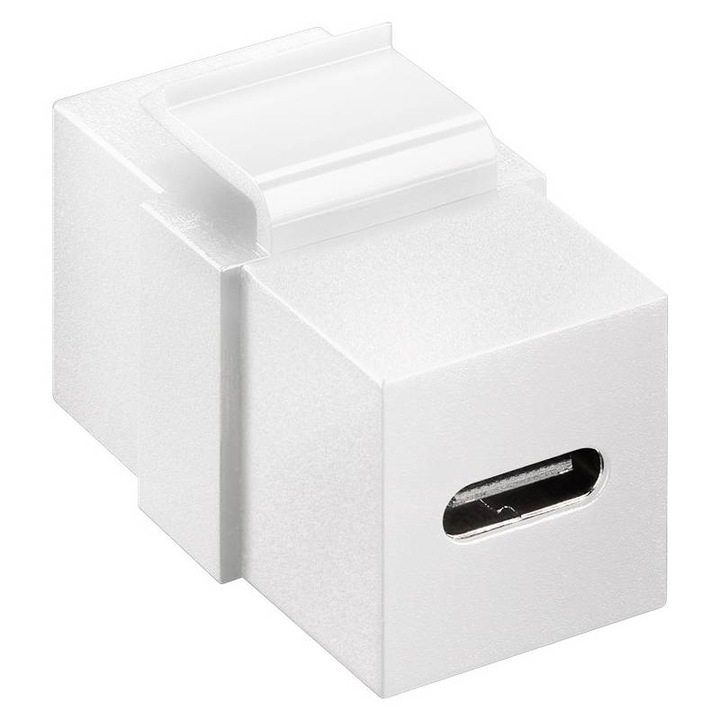 Conector tip Keystone, mufa USB-C, USB 3.2 gen 2 (10 Gbit/s)