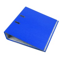 Biblioraft arhivare documente, PROCART, format A4, cotor 7.5 cm, bordura metalica, albastru